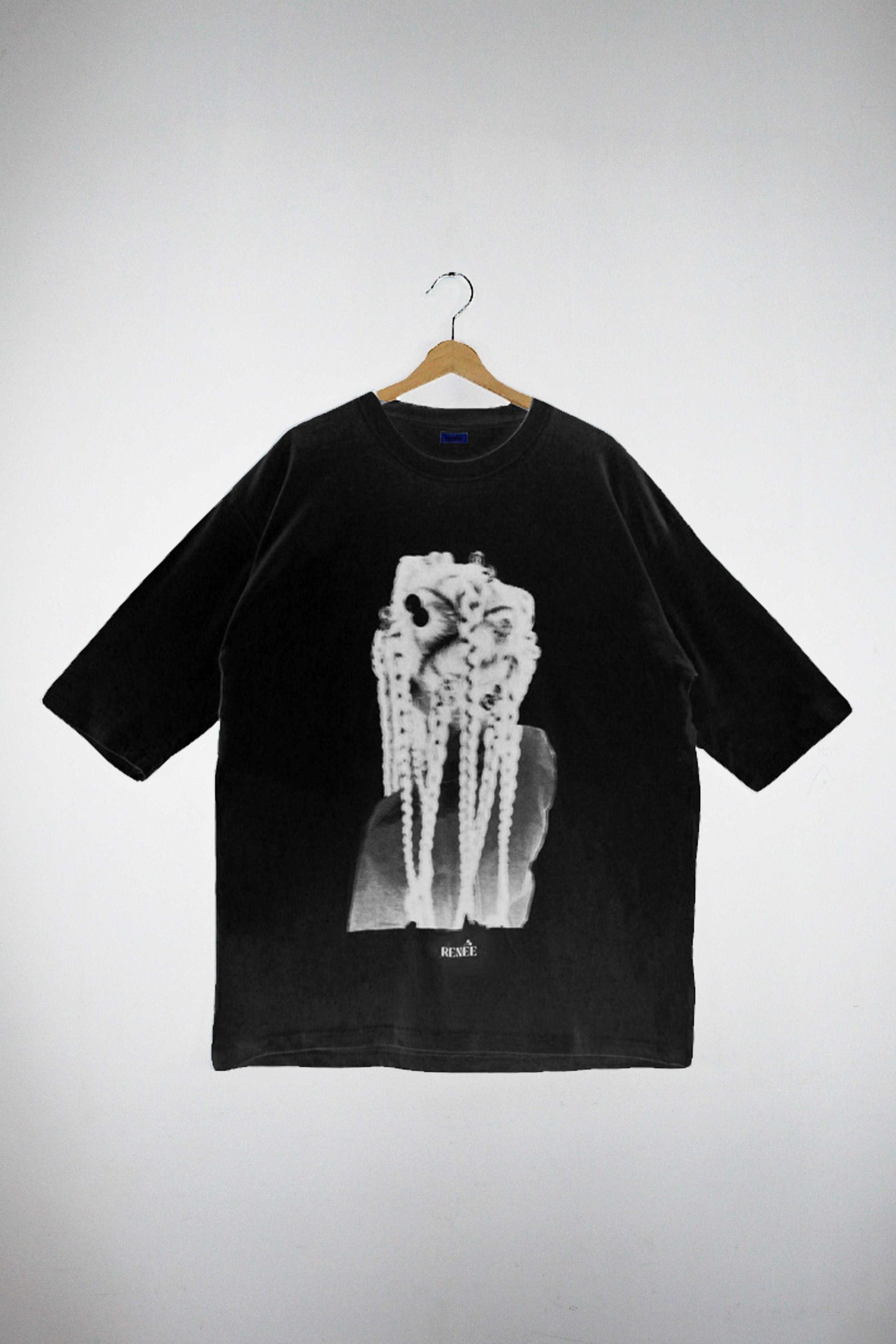 Black Bobble Head Girl Tee