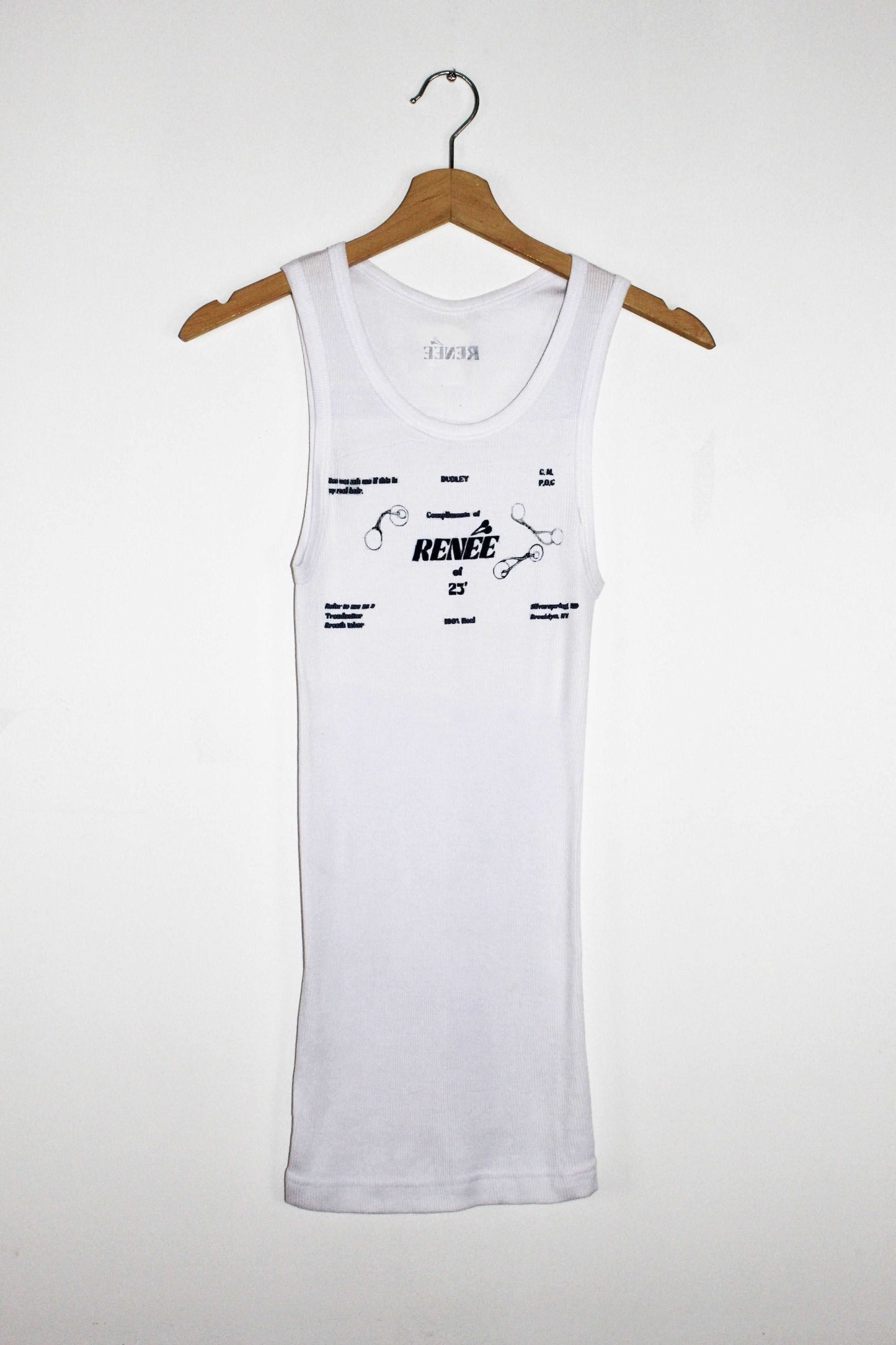 Business Card Tank top
