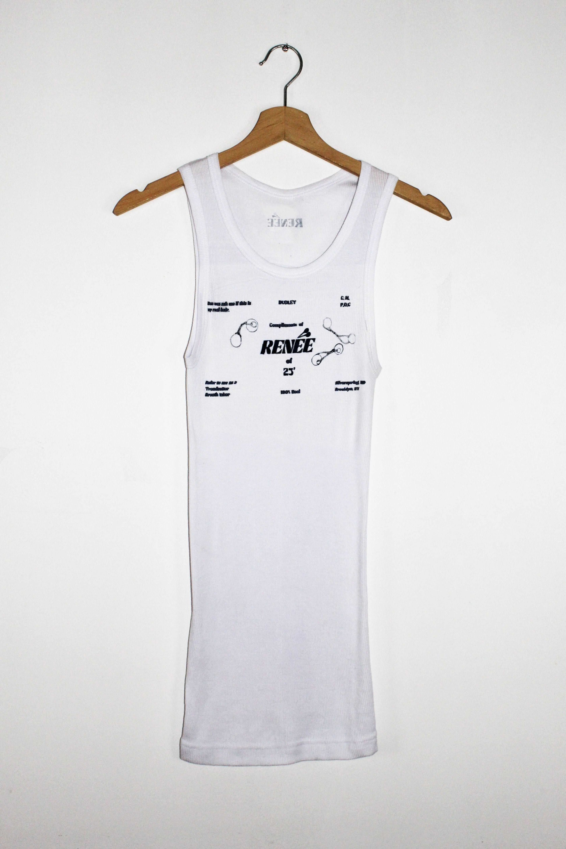 Business Card Tank top
