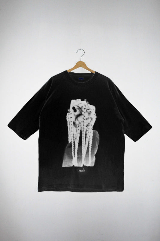 Black Bobble Head Girl Tee
